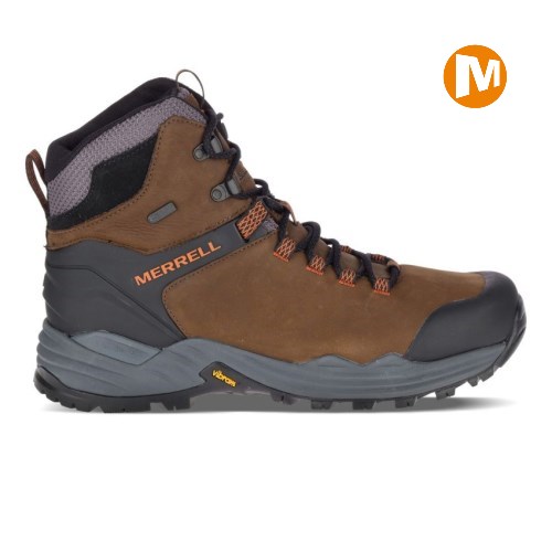 Merrell Phaserbound 2 Tall Waterproof Wanderschuhe Herren Braun [DE-JXGEH]